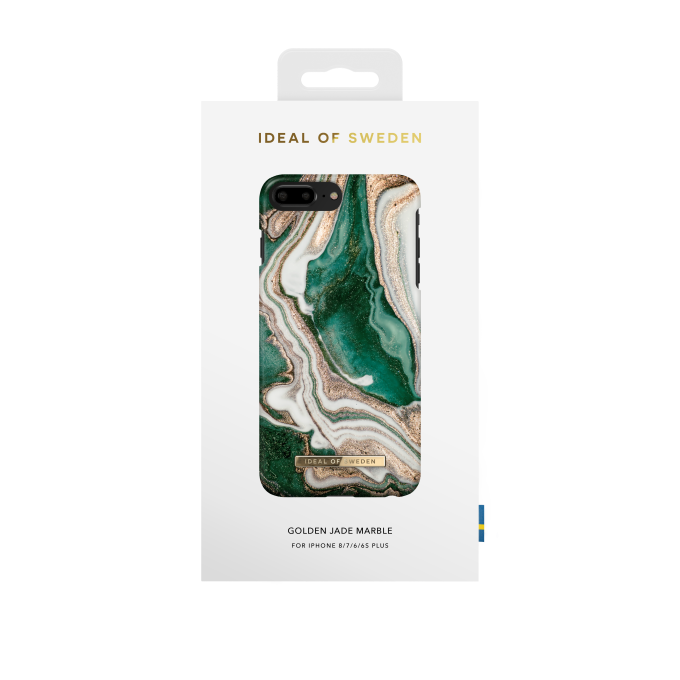 iPhone 6+/7+/8+ iDeal Of Sweden nugarėlė Golden Jade Marble