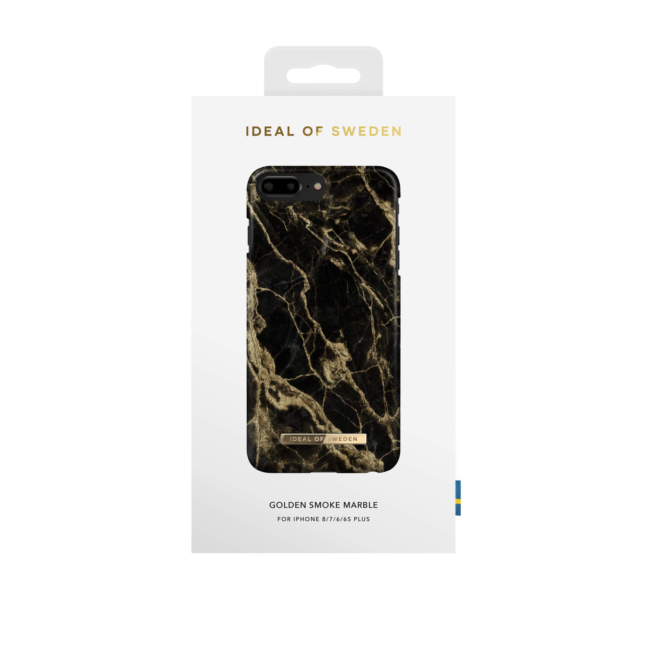 iPhone 6+/7+/8+ iDeal Of Sweden nugarėlė Golden Smoke Marble - Image 3