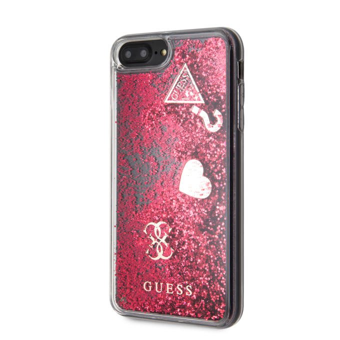 iPhone 6+/7+/8+ raudona GUESS nugarėlė GUHCI8LGLHFLRA