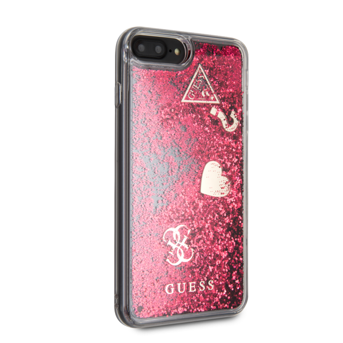 iPhone 6+/7+/8+ raudona GUESS nugarėlė GUHCI8LGLHFLRA