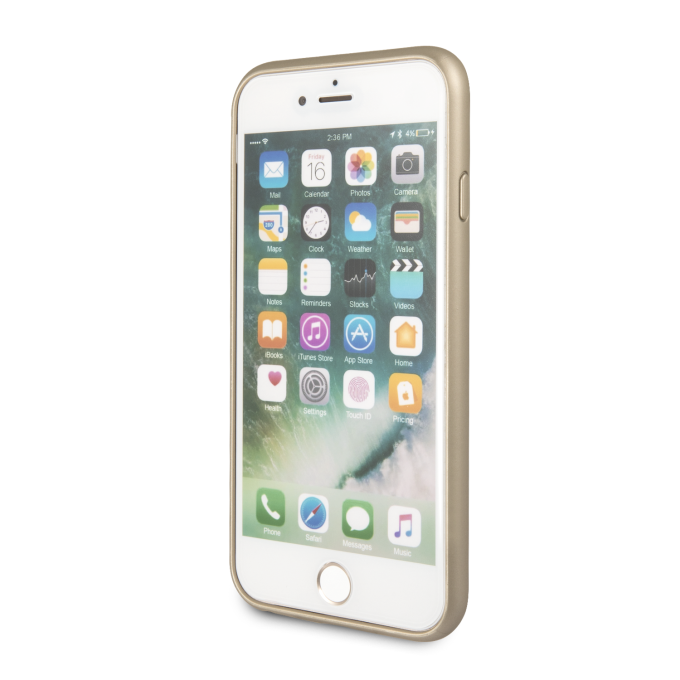 iPhone 6/7/8/SE 2020 aukso spalvos GUESS nugarėlė GUHCI8IGLGO
