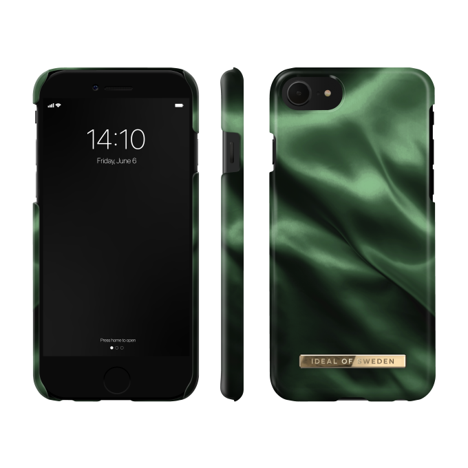 iPhone 6/7/8/SE 2020/SE 2022 iDeal Of Sweden nugarėlė Emerald Satin