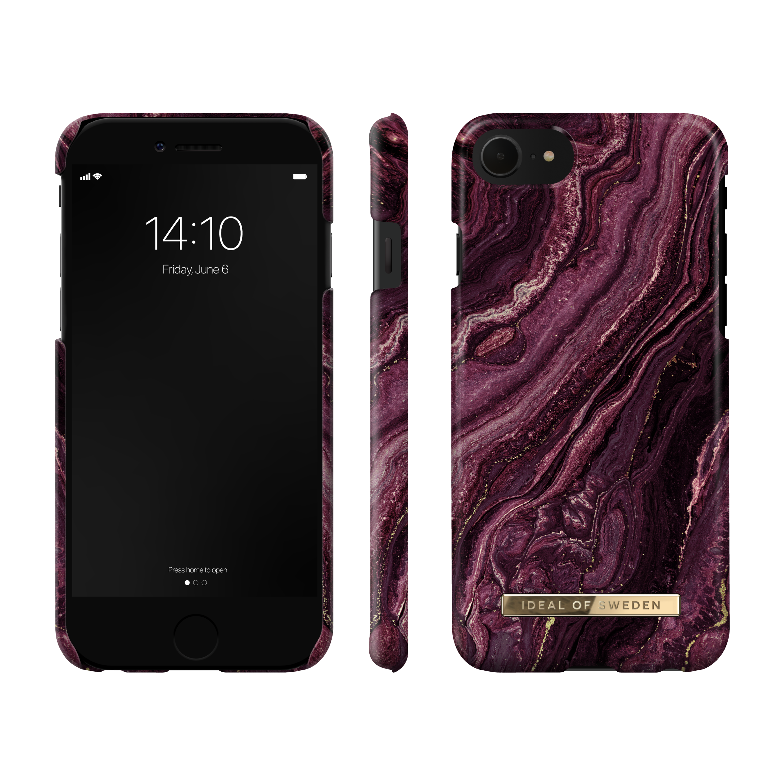 iPhone 6/7/8/SE 2020/SE 2022 iDeal Of Sweden nugarėlė Golden Plum - Image 2
