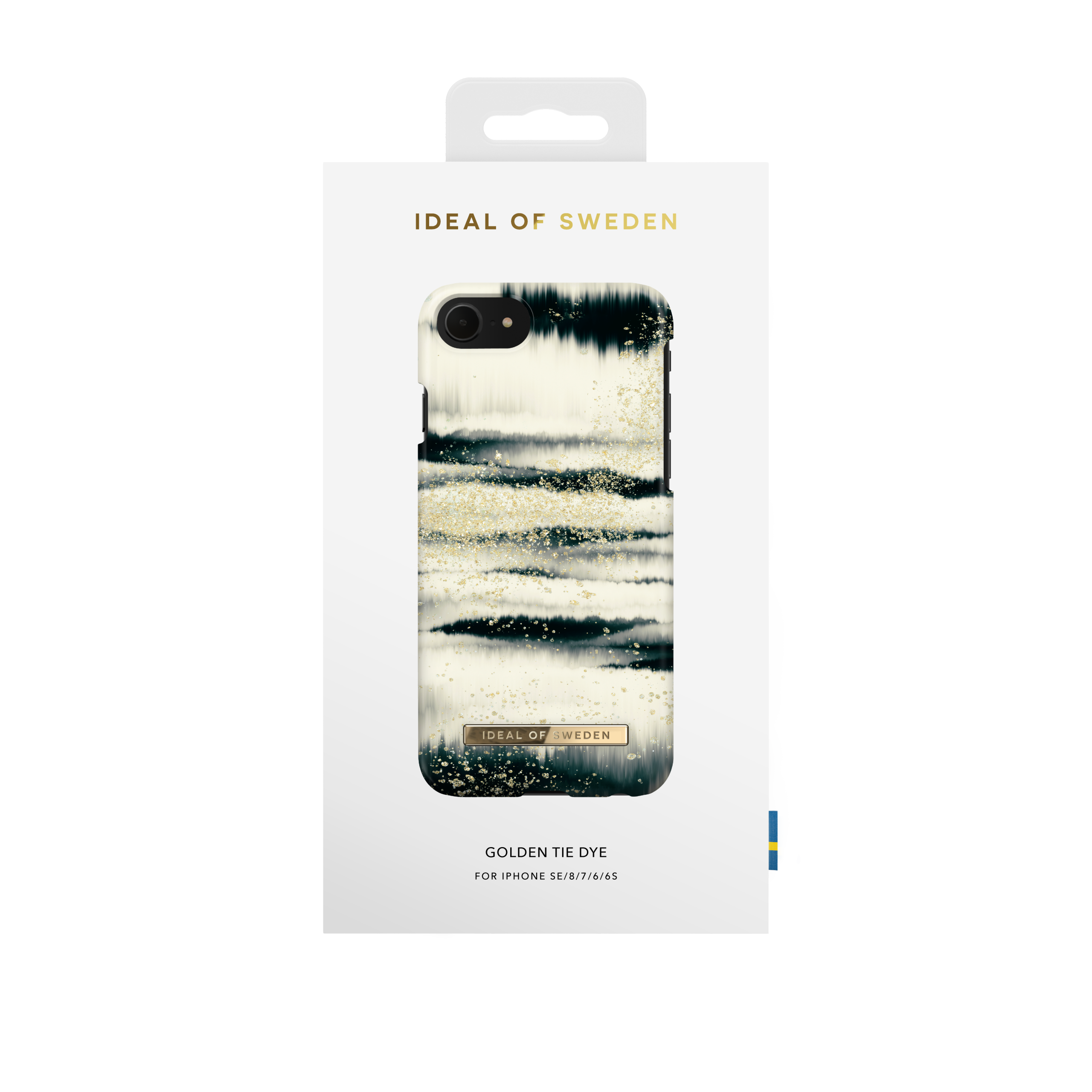 iPhone 6/7/8/SE 2020/SE 2022 iDeal Of Sweden nugarėlė Golden Tie Dye - Image 2