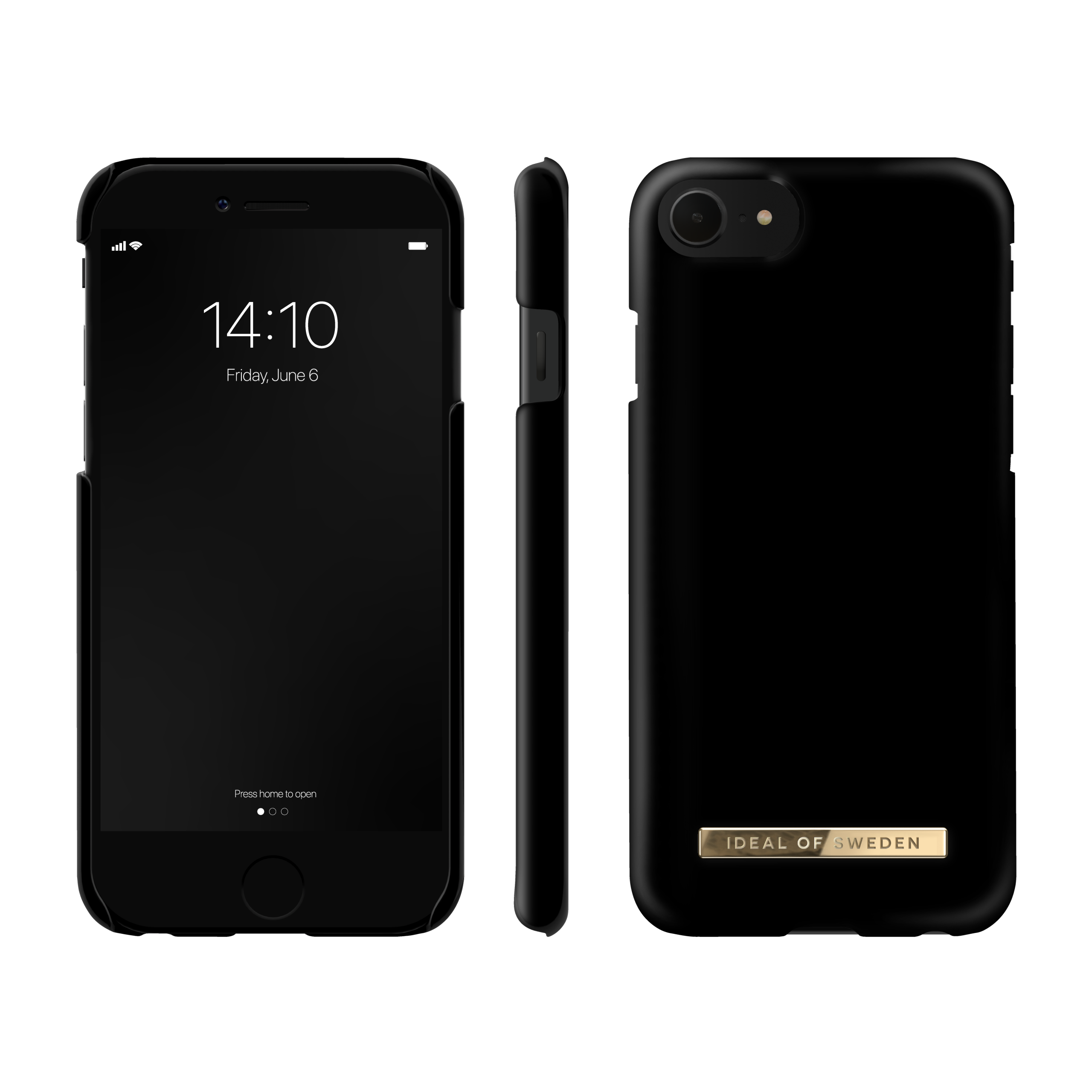 iPhone 6/7/8/SE 2020/SE 2022 iDeal Of Sweden nugarėlė Matte Black - Image 3