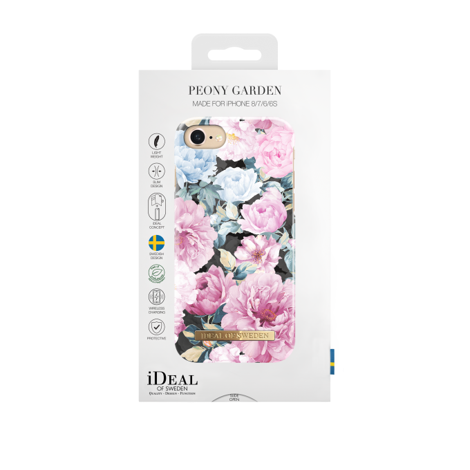 iPhone 6/7/8/SE 2020/SE 2022 iDeal Of Sweden nugarėlė Peony Garden