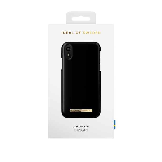 iPhone XR iDeal Of Sweden nugarėlė Matte Black