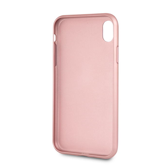iPhone XR rausva GUESS nugarėlė GUHCI61IGLRG