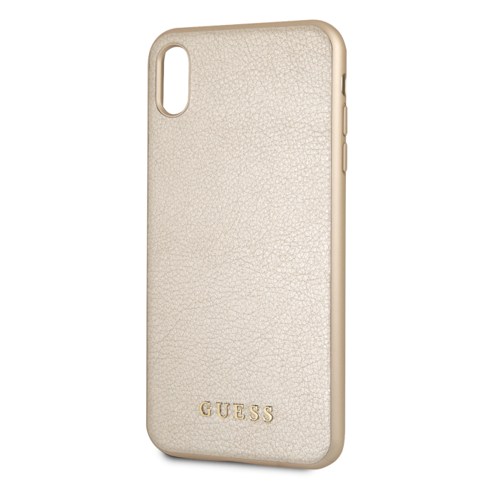 iPhone XS MAX aukso spalvos GUESS nugarėlė GUHCI65IGLGO