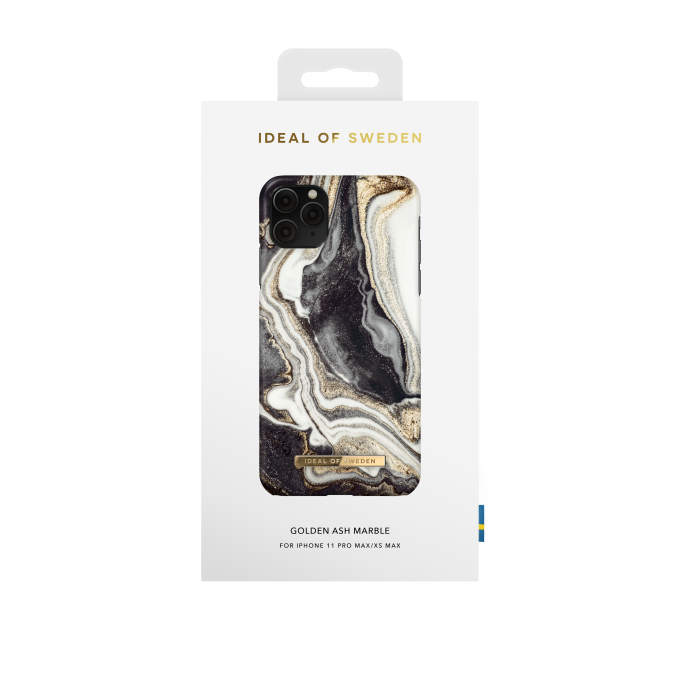 iPhone XS MAX iDeal Of Sweden nugarėlė Golden Ash Marble