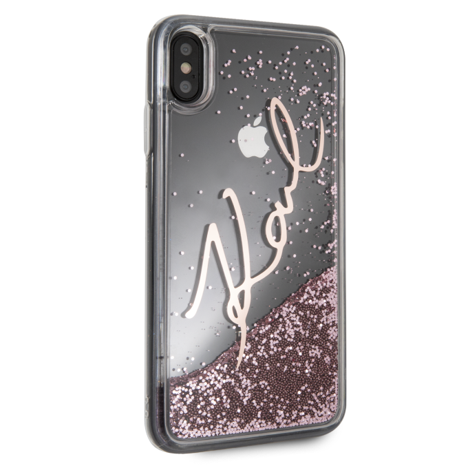 iPhone XS MAX water rausva KARL LAGERFELD nugarėlė KLHCI65SGPI