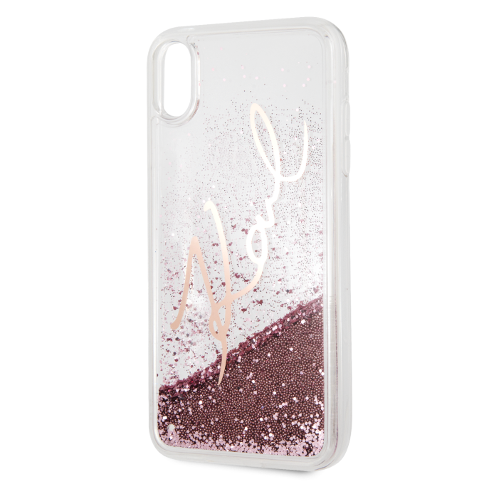 iPhone XS MAX water rausva KARL LAGERFELD nugarėlė KLHCI65SGPI