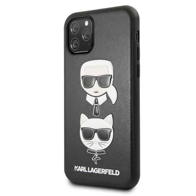 Kortelių dėklas KARL LAGERFELD MagSafe KLWMSCHSFBK