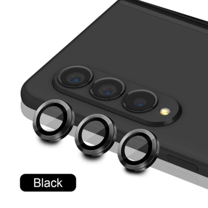 Samsung Fold4 5G apsauginis black Mr.Monkey galinės kameros stiklas