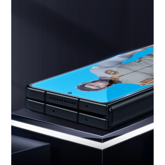 Samsung FOLD4 5G juodas pilnas Mr.Monkey 5D stiklas