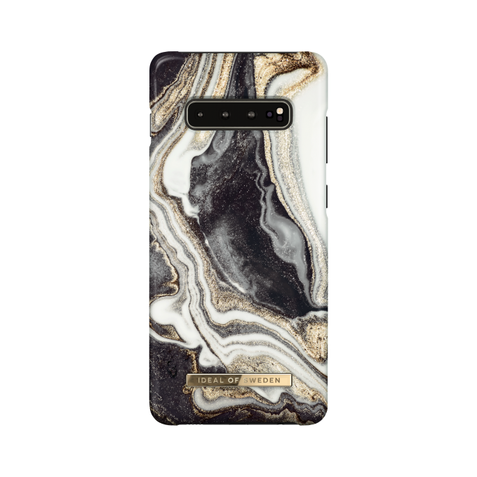 Samsung S10+ iDeal Of Sweden nugarėlė Golden Ash Marble