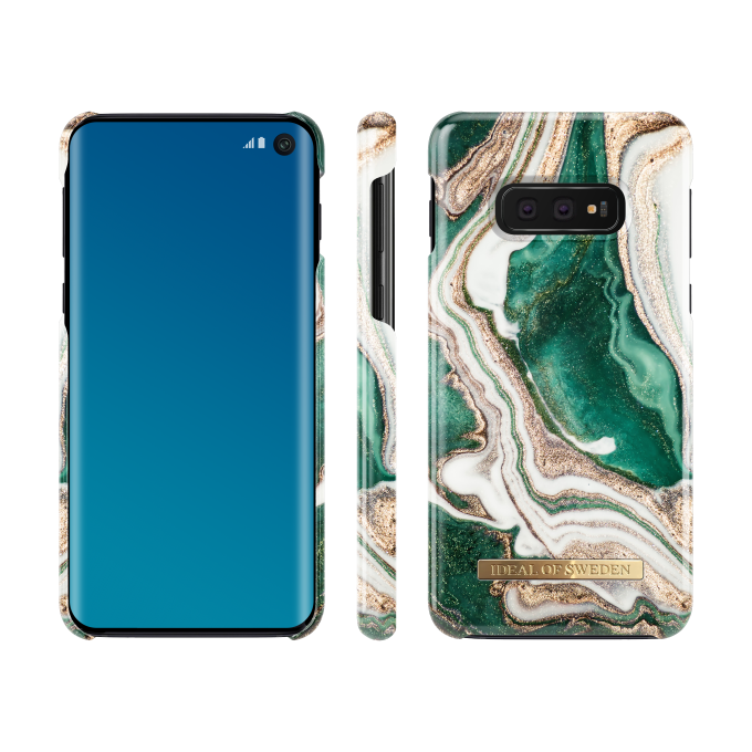 Samsung S10e iDeal Of Sweden nugarėlė Golden Jade Marble