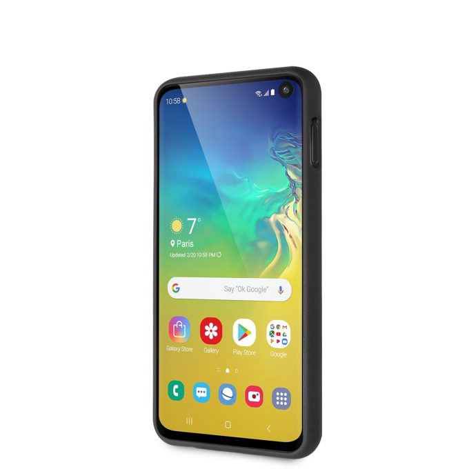 Samsung S10e juoda GUESS nugarėlė GUHCS10LHYMABK