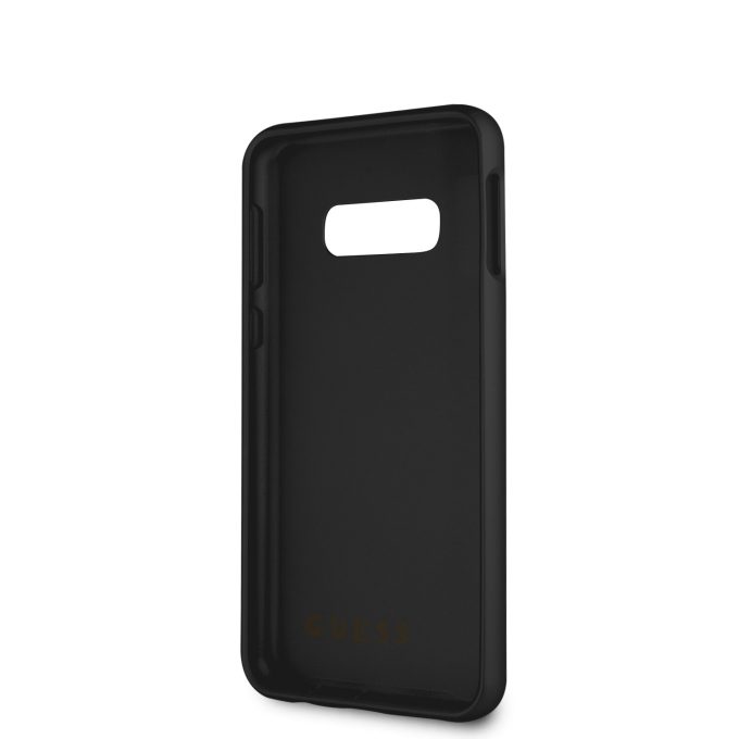 Samsung S10e juoda GUESS nugarėlė GUHCS10LIGLBK