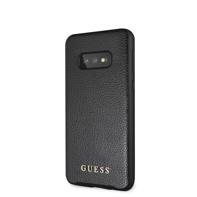 Samsung S10e juoda GUESS nugarėlė GUHCS10LIGLBK