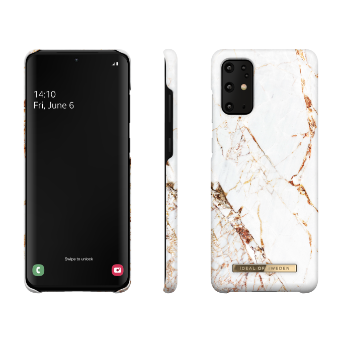 Samsung S20+ iDeal Of Sweden nugarėlė Carrara Gold