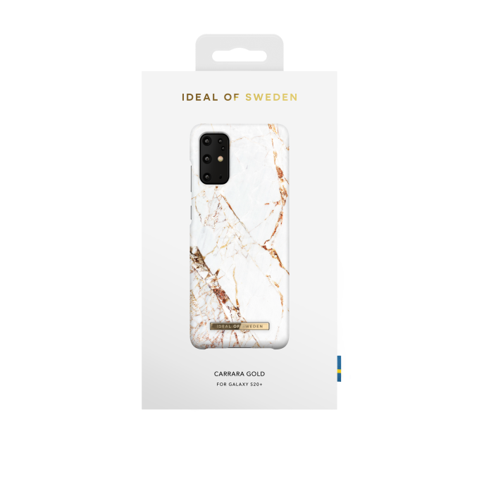 Samsung S20+ iDeal Of Sweden nugarėlė Carrara Gold