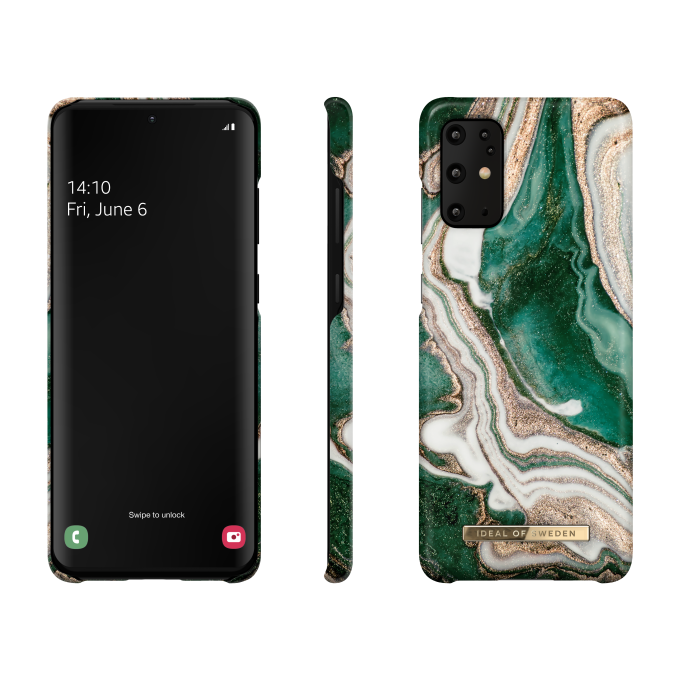 Samsung S20+ iDeal Of Sweden nugarėlė Golden Jade Marble
