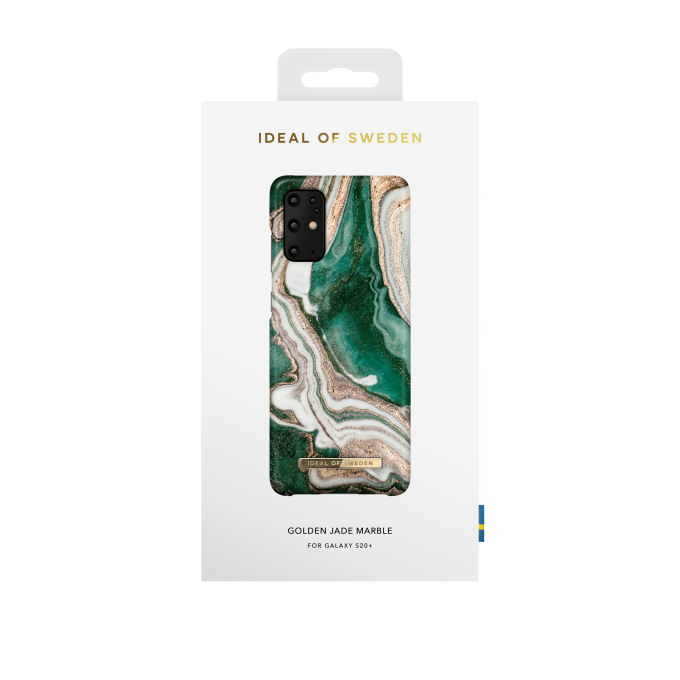 Samsung S20+ iDeal Of Sweden nugarėlė Golden Jade Marble