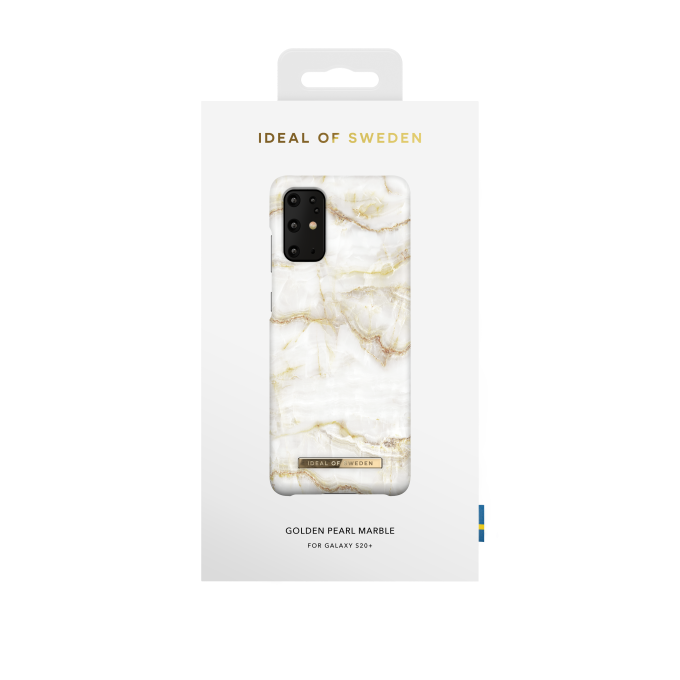 Samsung S20+ iDeal Of Sweden nugarėlė Golden Pearl Marble