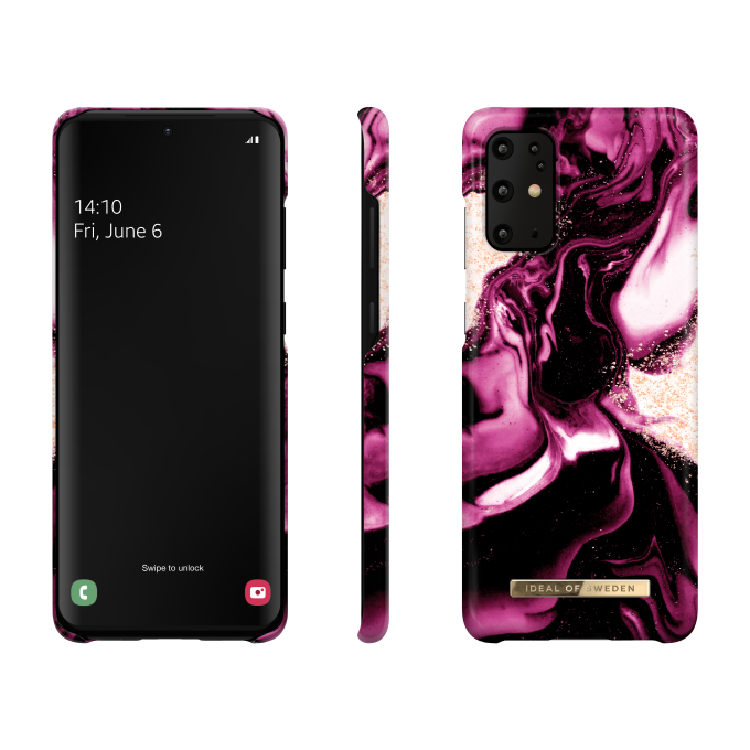 Samsung S20+ iDeal Of Sweden nugarėlė Golden Ruby