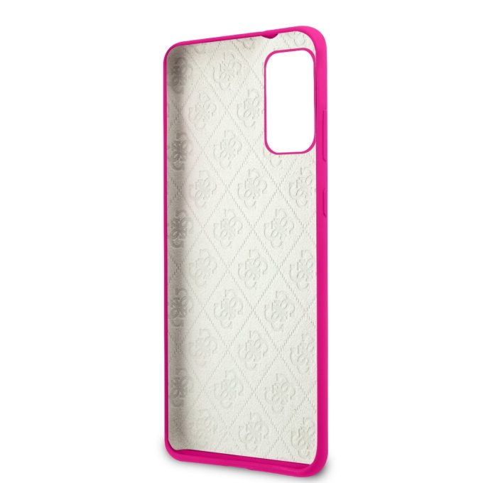 Samsung S20+ rožinė GUESS nugarėlė GUHCS67LS4GFU