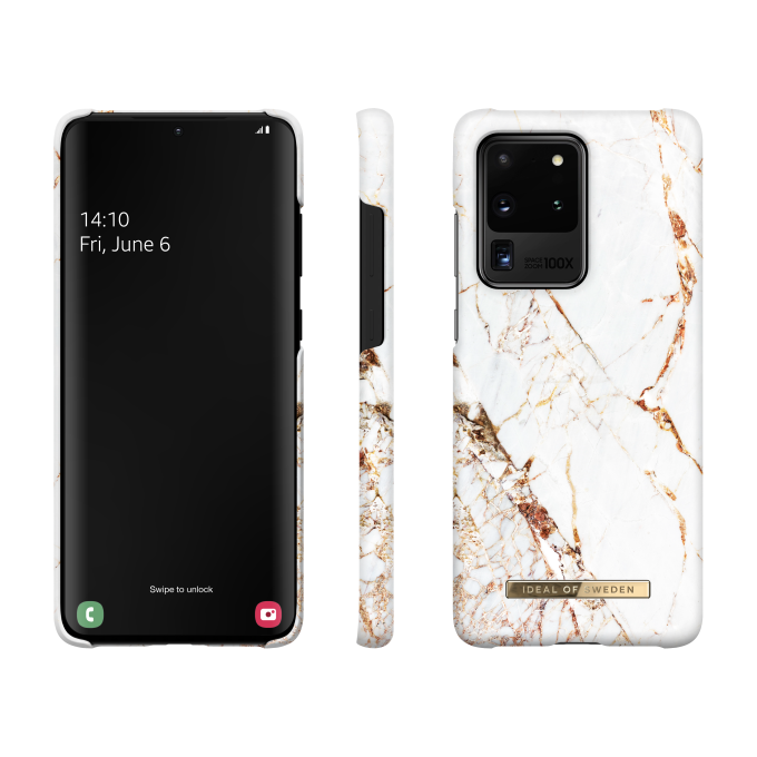 Samsung S20 ULTRA iDeal Of Sweden nugarėlė Carrara Gold