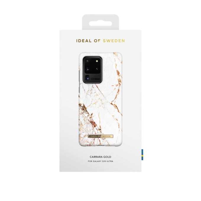 Samsung S20 ULTRA iDeal Of Sweden nugarėlė Carrara Gold