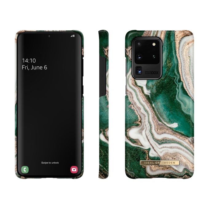 Samsung S20 ULTRA iDeal Of Sweden nugarėlė Golden Jade Marble