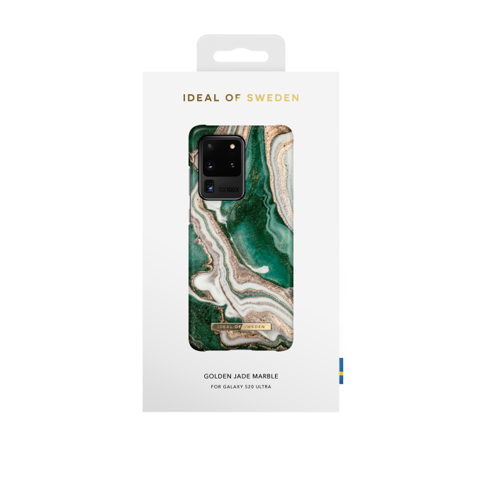 Samsung S20 ULTRA iDeal Of Sweden nugarėlė Golden Jade Marble