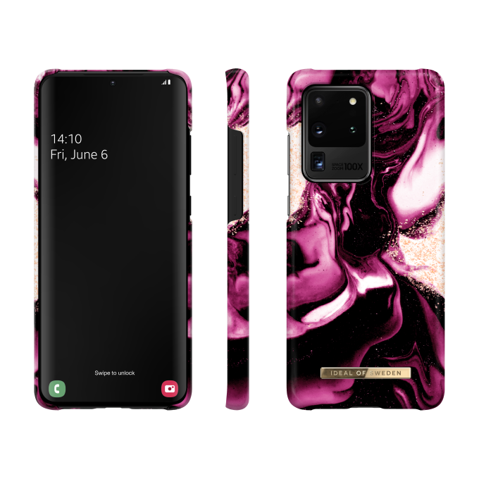Samsung S20 ULTRA iDeal Of Sweden nugarėlė Golden Ruby