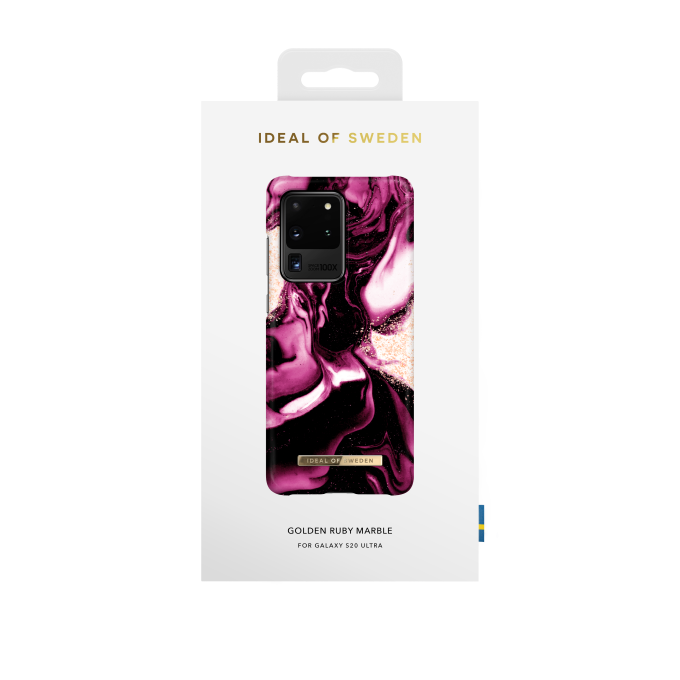 Samsung S20 ULTRA iDeal Of Sweden nugarėlė Golden Ruby