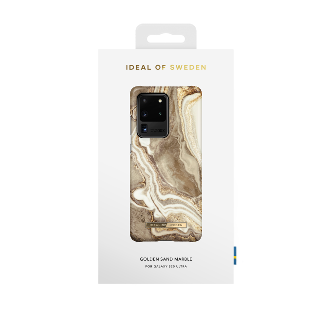 Samsung S20 ULTRA iDeal Of Sweden nugarėlė Golden Sand Marble