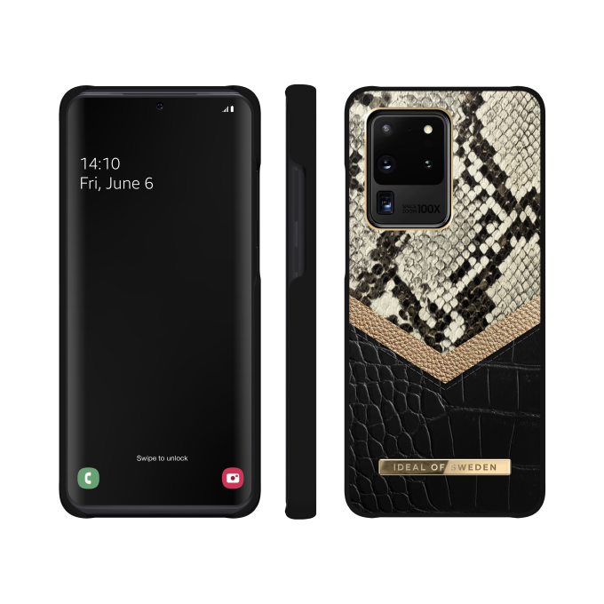 Samsung S20 ULTRA iDeal Of Sweden nugarėlė Midnight Python