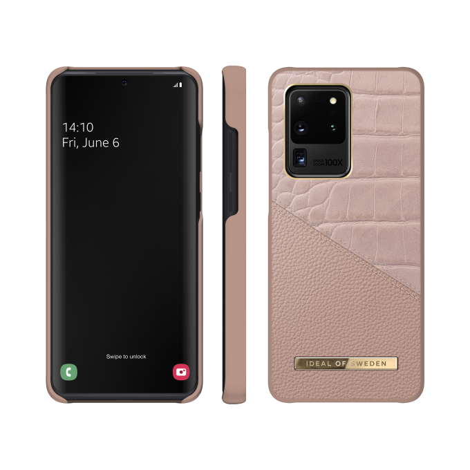 Samsung S20 ULTRA iDeal Of Sweden nugarėlė Rose Smoke Croco