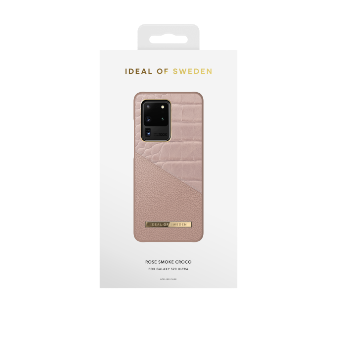 Samsung S20 ULTRA iDeal Of Sweden nugarėlė Rose Smoke Croco