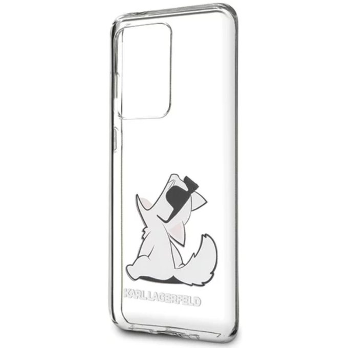 Samsung S20 ULTRA skaidri KARL LAGERFELD nugarėlė KLHCS69CFNRC