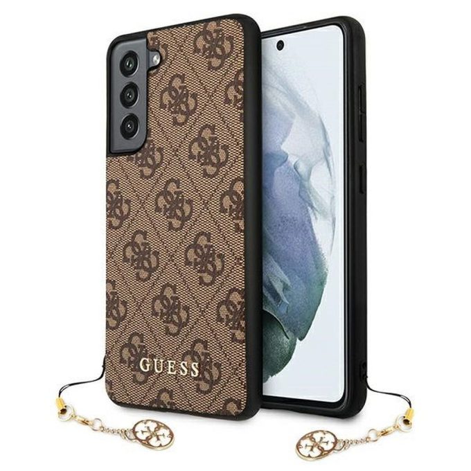 Samsung S21 FE ruda GUESS nugarėlė GUHCS21FEGF4GBR