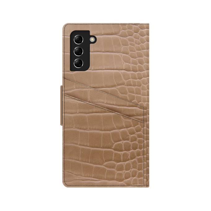 Samsung S21+ iDeal Of Sweden dėklas Camel Croco