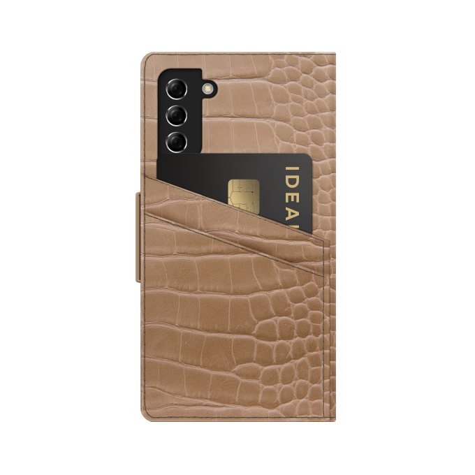 Samsung S21+ iDeal Of Sweden dėklas Camel Croco