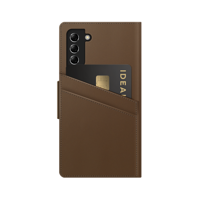 Samsung S21+ iDeal Of Sweden dėklas Intense Brown
