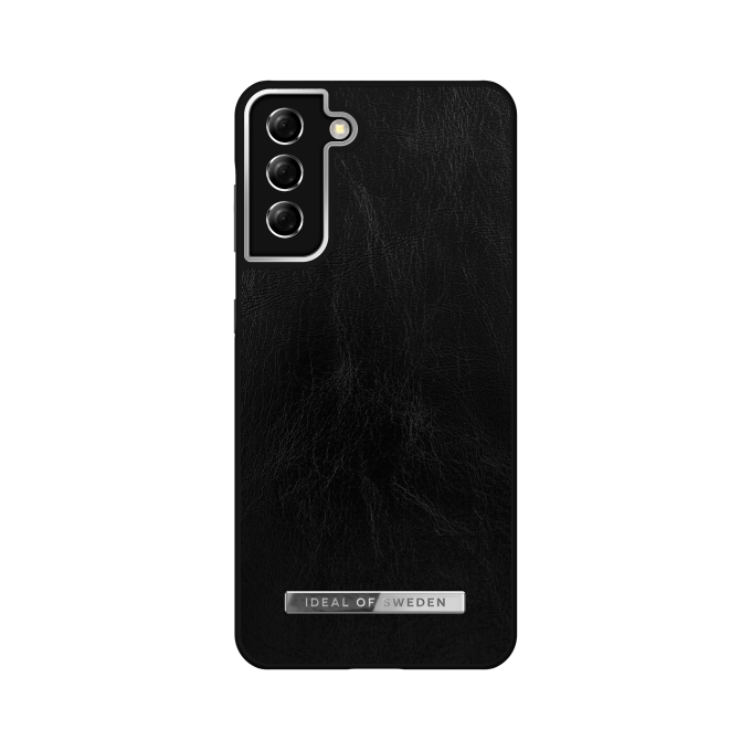 Samsung S21+ iDeal Of Sweden nugarėlė Glossy Black - Silver