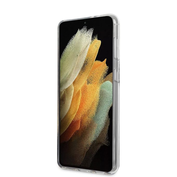 Samsung S21+ skaidri KARL LAGERFELD nugarėlė KLHCS21MCFNRC
