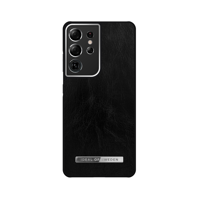Samsung S21 ULTRA iDeal Of Sweden nugarėlė Glossy Black - Silver