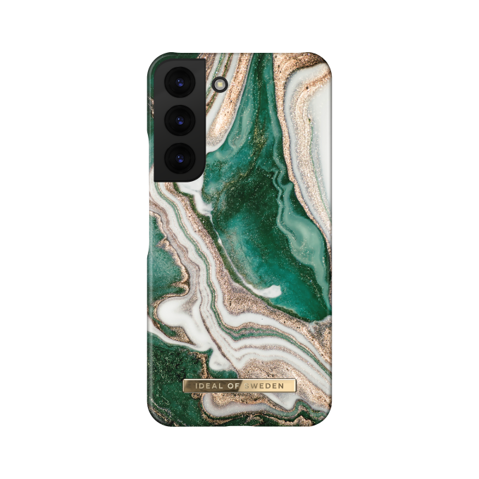 Samsung S22 iDeal Of Sweden nugarėlė Golden Jade Marble